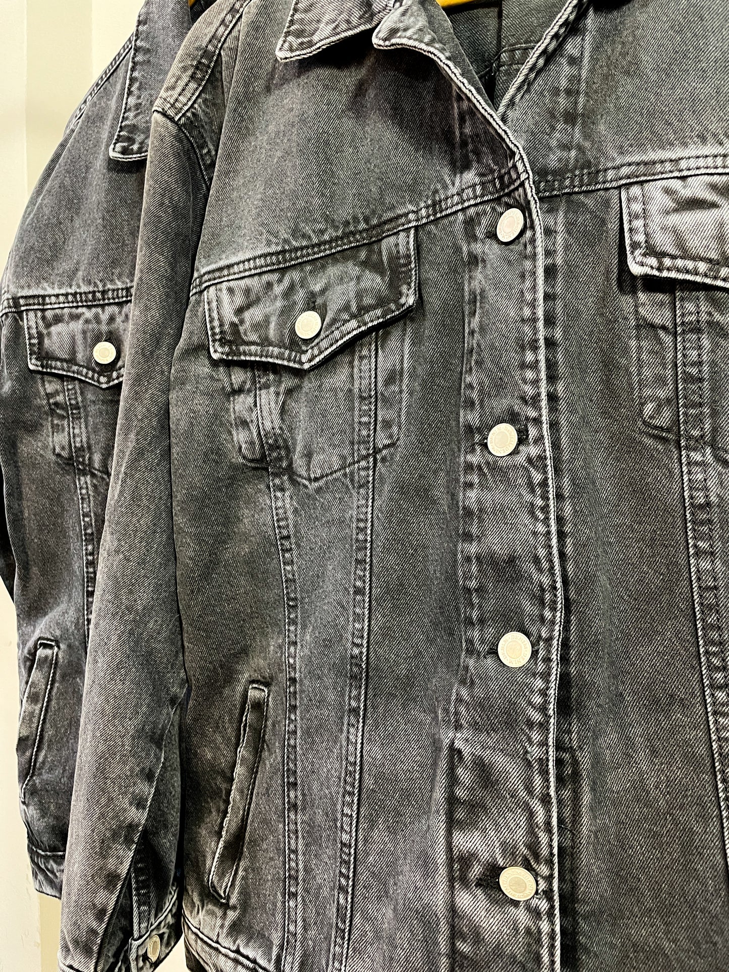 Casaca Jean Oversize Clásica